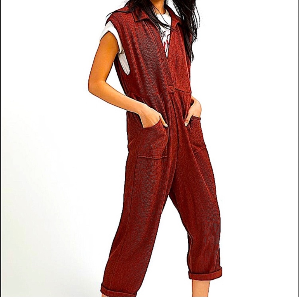Free People Beach Carousel Jumpsuit
